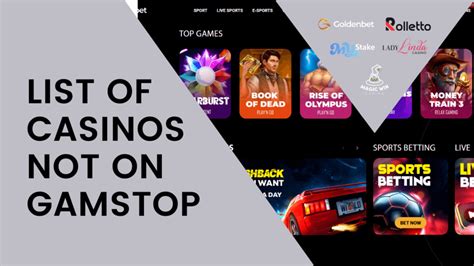 list of casinos not on gamstop - casinos not on gamstop